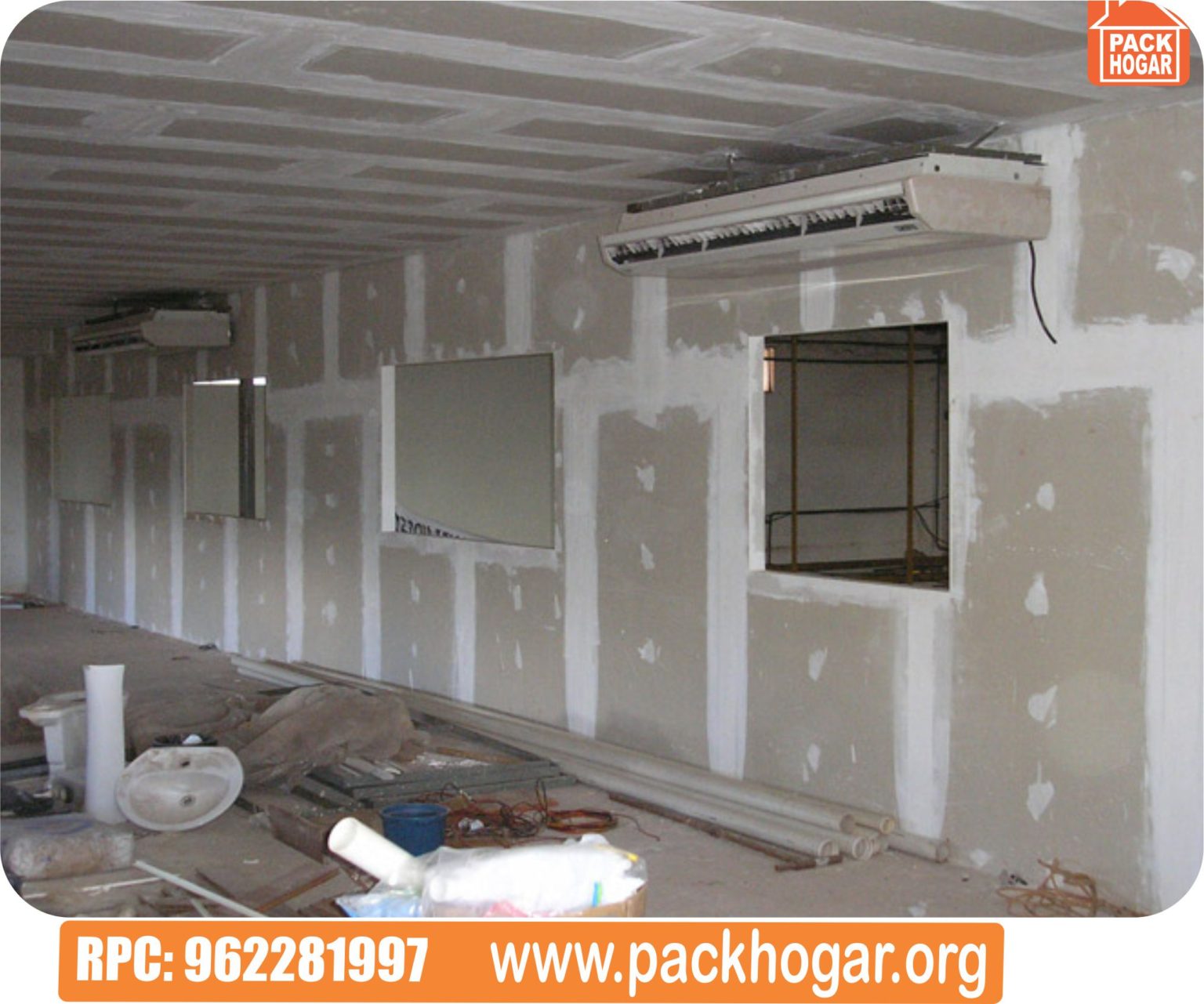 Instalaciones Divisiones En Drywall Para Oficina En - Lima Peru