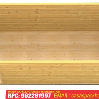 caseta prefabricada de madera
