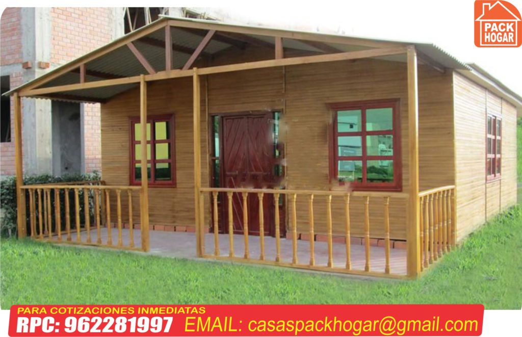 casa prefabricada de madera 100m2