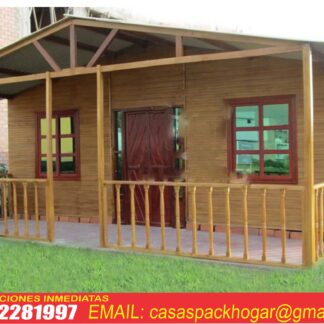casa prefabricada de madera 100m2