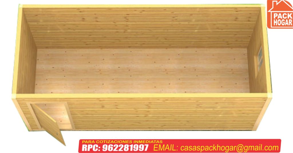 caseta prefabricada de madera 