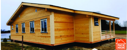 Casa Prefabricada de madera: 3 Dormitorios 75m² - Imagen 3