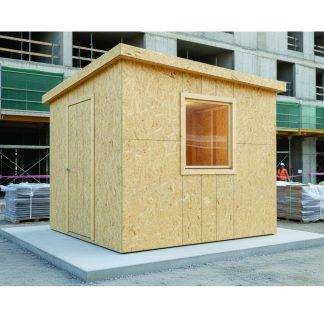 Caseta Modular Prefabricada Para Oficina 4 x 3 para obras de Construcción en Tablero Osb Precios económicos